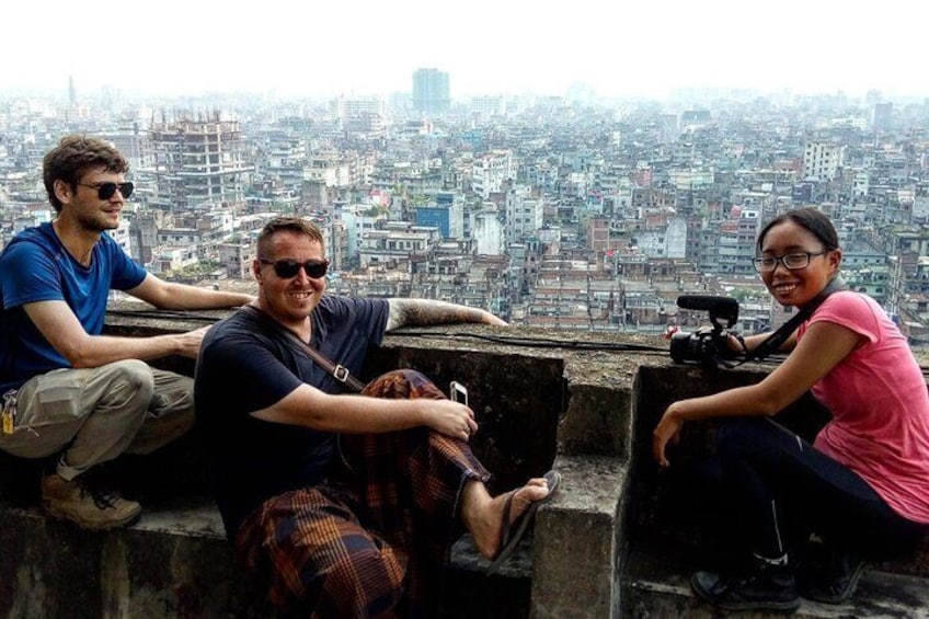 From the top of Old Dhaka