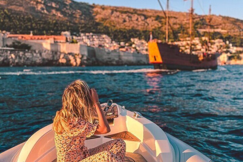 Private Sunset Cruise in Dubrovnik Archipelago