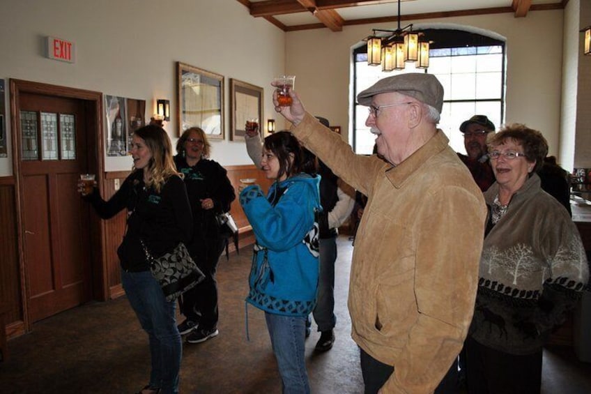 Cheers! Brewery tour