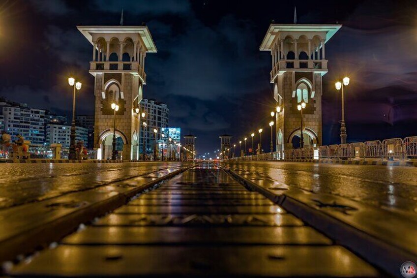Alexandria By Night Private Free Walking Tours & Horse Carriage Ride