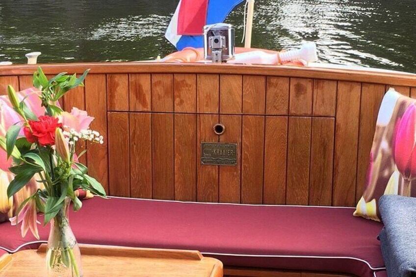 Open aft deck