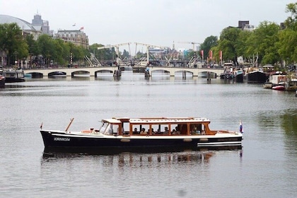 Amsterdam Frühen Morgen Kanal Cruise