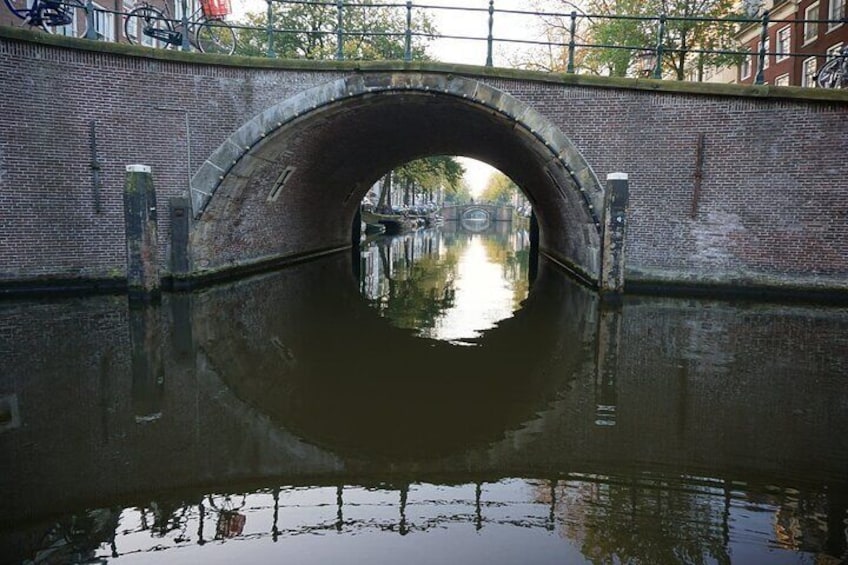 The famous Seven Bridges in Amsterdam