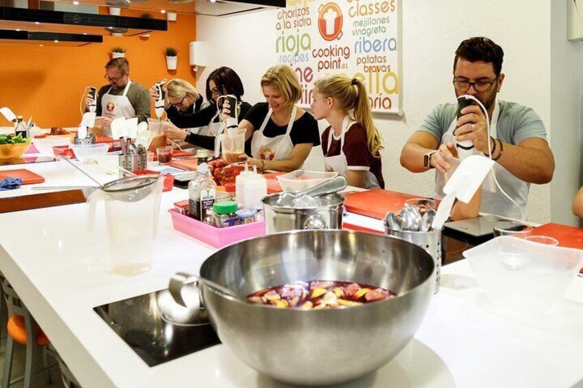 4-hour Spanish Cooking Class in Madrid