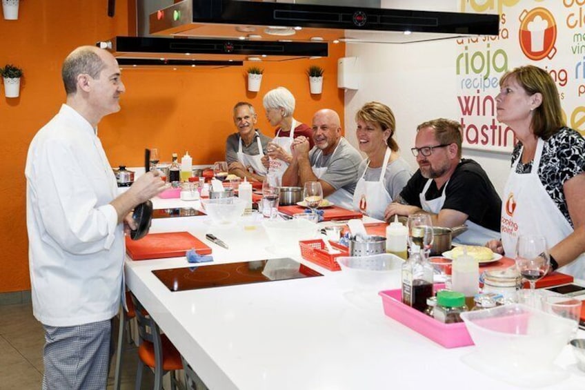 4-hour Spanish Cooking Class in Madrid