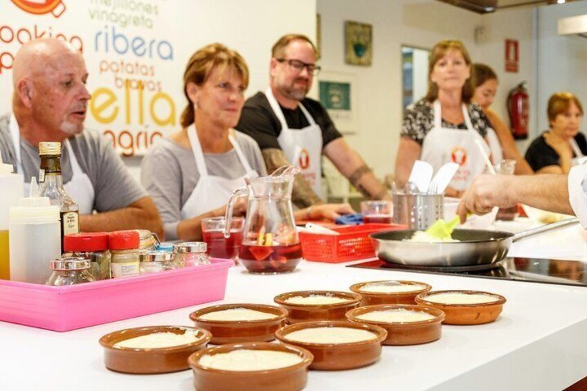 4-hour Spanish Cooking Class in Madrid