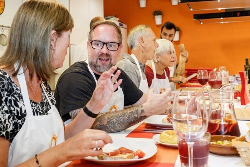 4-hour Spanish Cooking Class in Madrid