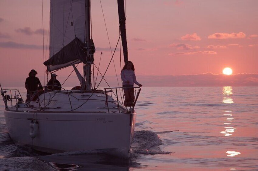 San Sebastian Sunset Sailing Trip