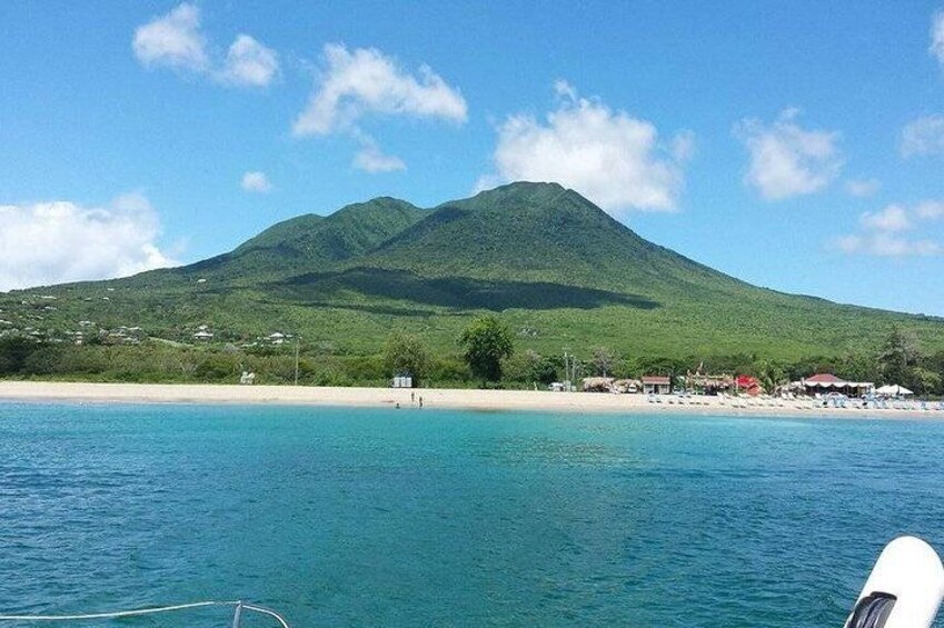 Approaching Beautiful Nevis