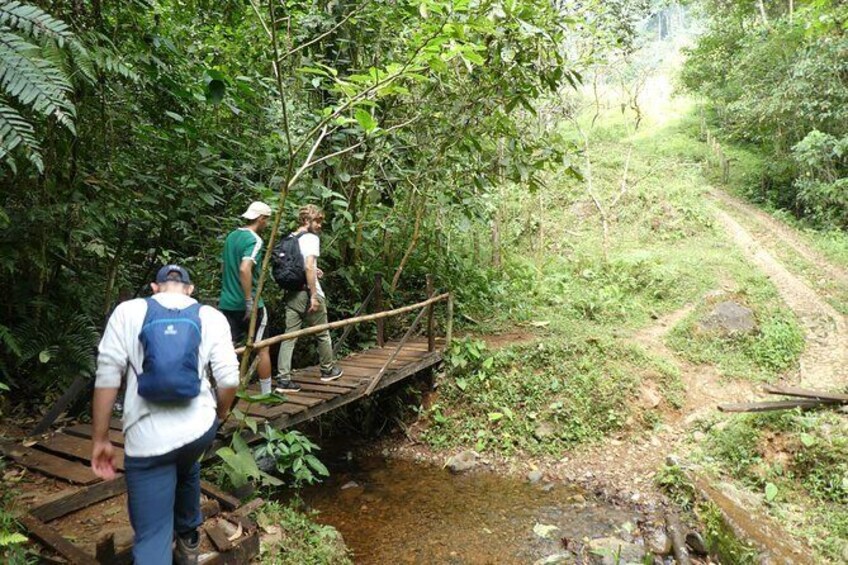 Show item 5 of 15. Passing bridges and streams