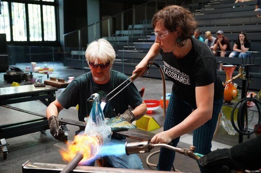 Hot Glass Show, visiting artist series. 