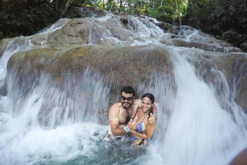 Dunn's River Falls ....natural water massage!