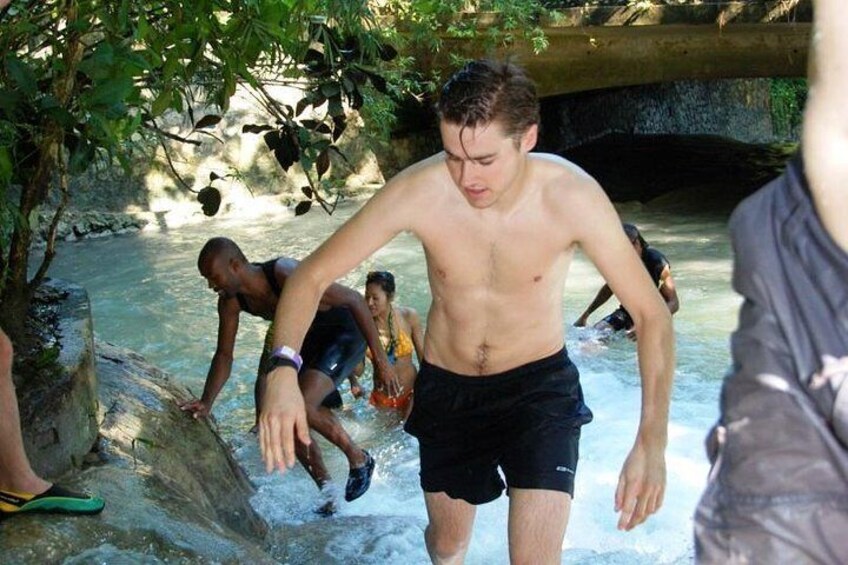 Dunn's Falls, Bob Marley's Nine Mile, and Optional Mystic Lagoon with Transport