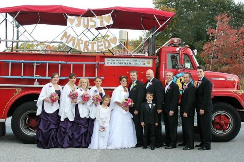 Vintage Fire Truck Sightseeing Tour of Portland Maine