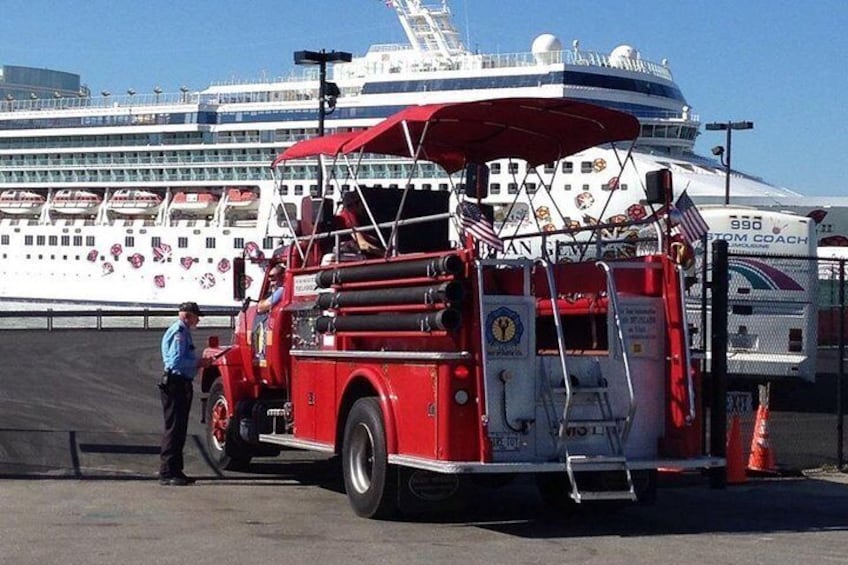 Vintage Fire Truck Sightseeing Tour of Portland Maine