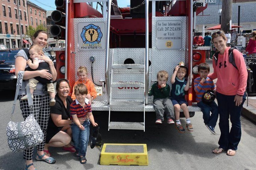 Vintage Fire Truck Sightseeing Tour of Portland Maine