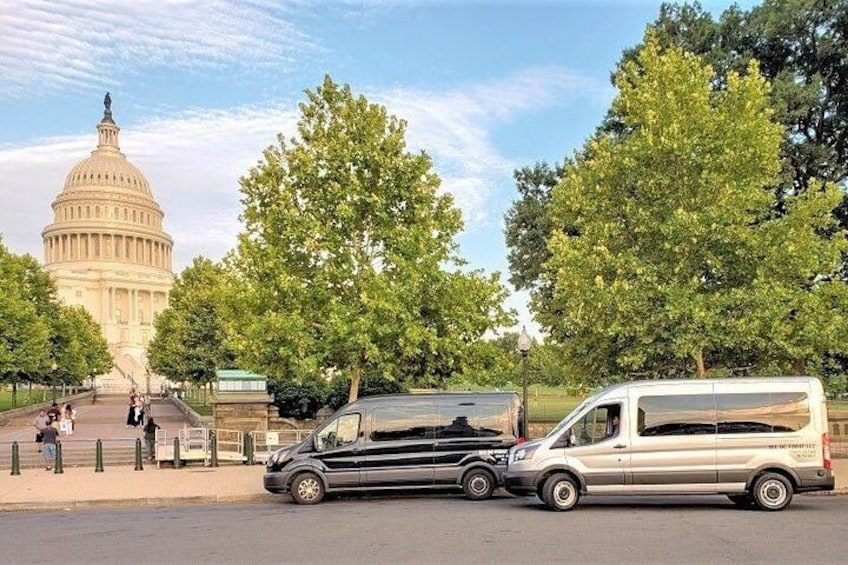 See DC Today Vans at U.S. Capitol Building
