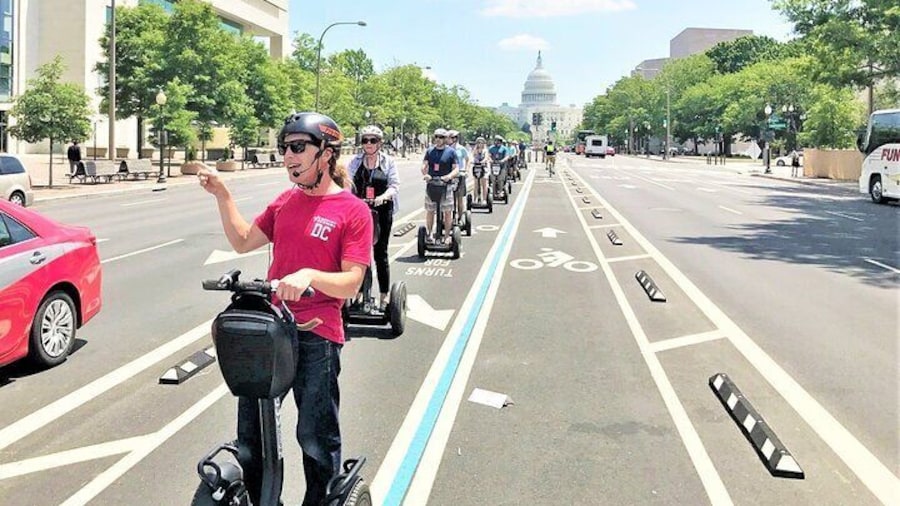 On the Inaugural Parade route