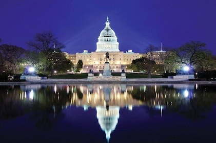 Washington DC Moonlit rundtur i National Mall & stopp på 10 platser