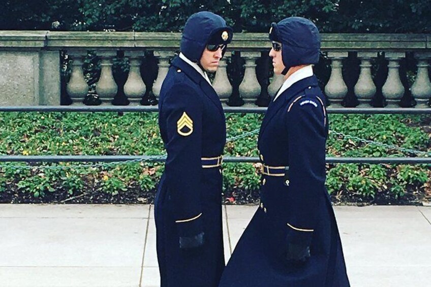The Changing of the Guard at the Tomb of the Unknowns