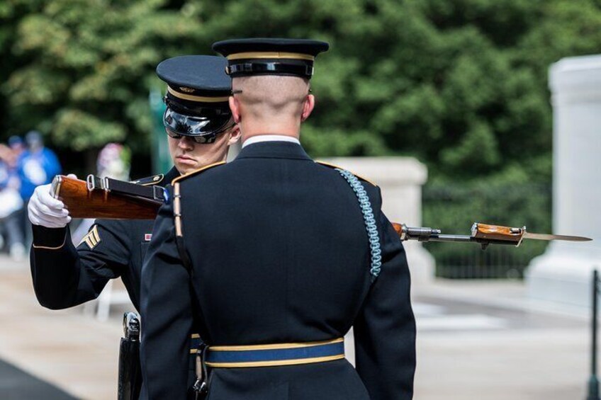 The Changing of the Guard at the Tomb of the Unknowns