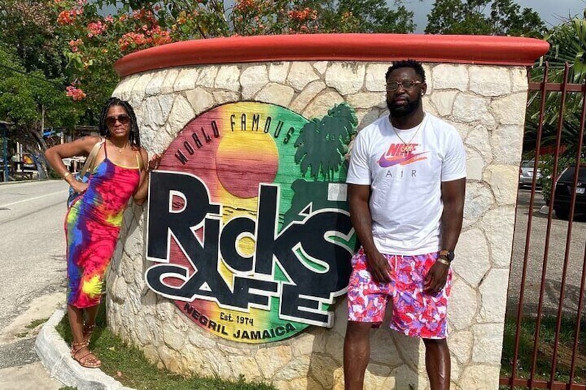 Lovely couple got to visit the amazing Ricks Cafe