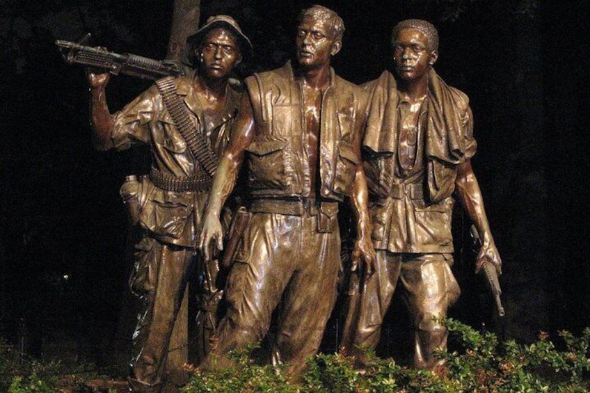 3 Servicemen Vietnam War Memorial