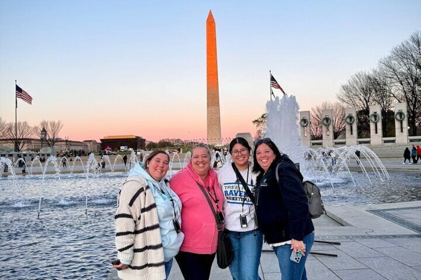 Best LED Guided Night Tour - Downtown DC Hotel Pick up included