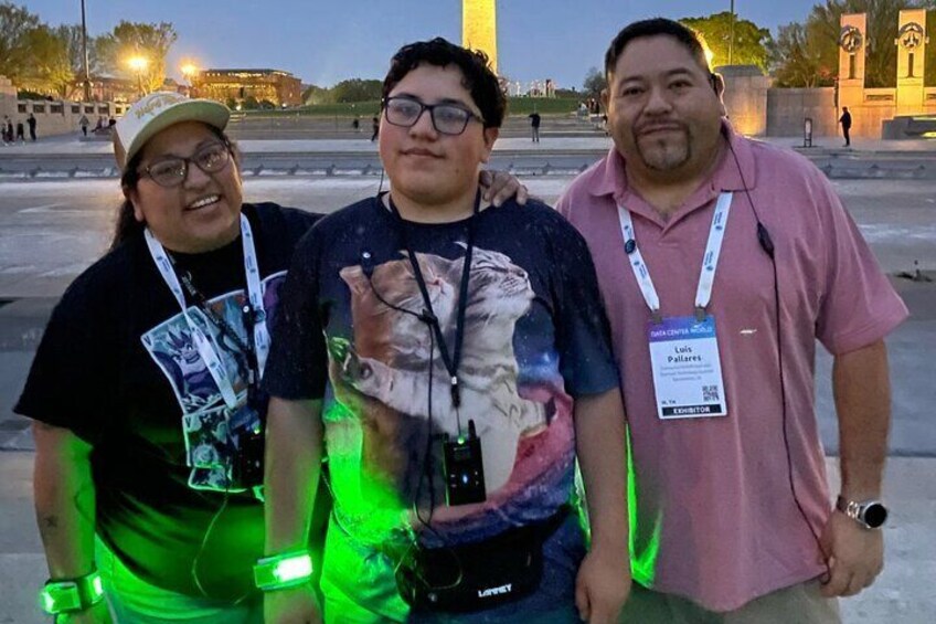 DC Night Tour With Magic LED- Pick Up/Drop, Snacks, LED Bracelets