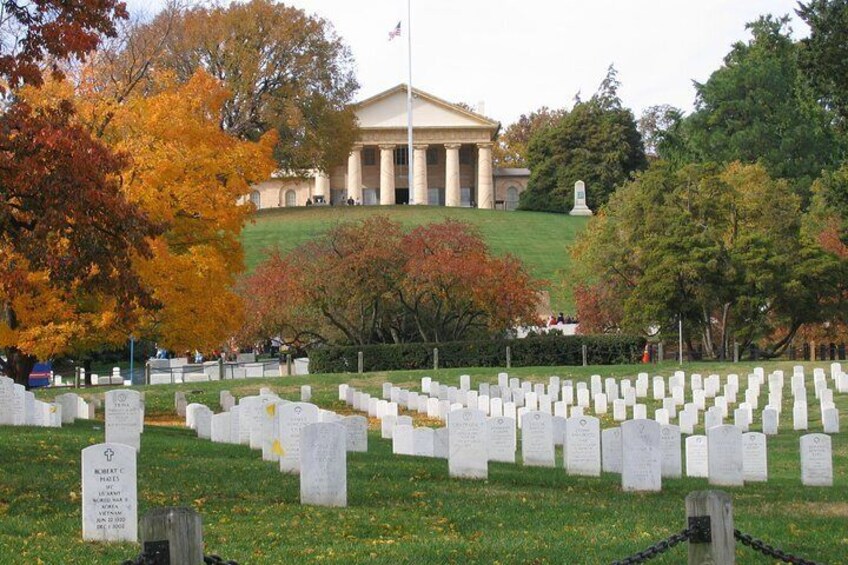 Robert E. Lee Mansion Arlington Cemetery