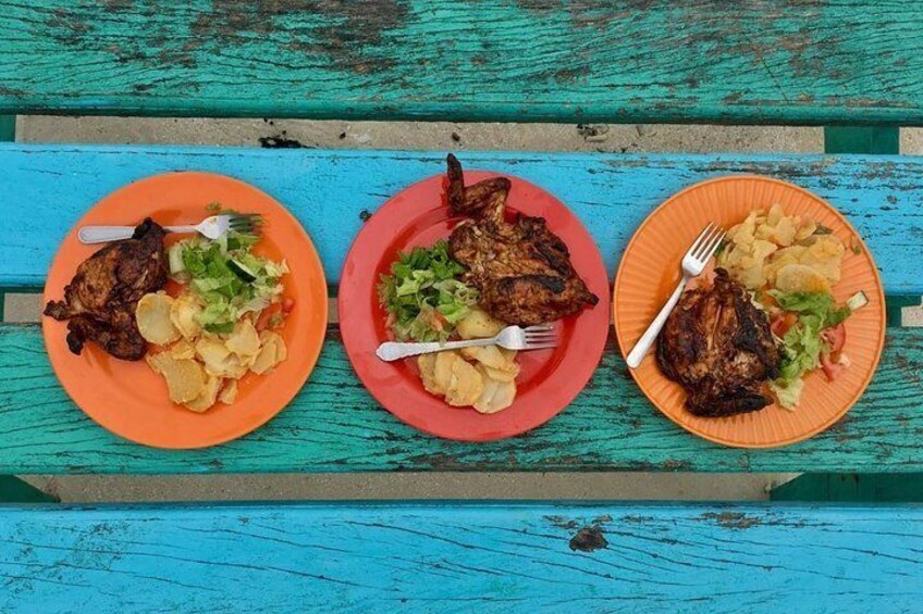 Delicious Belizean Island BBQ...