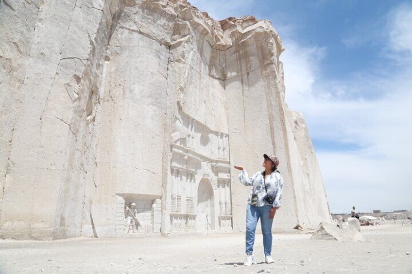 Sillar Route in Arequipa and viewpoint of the Volcanoes