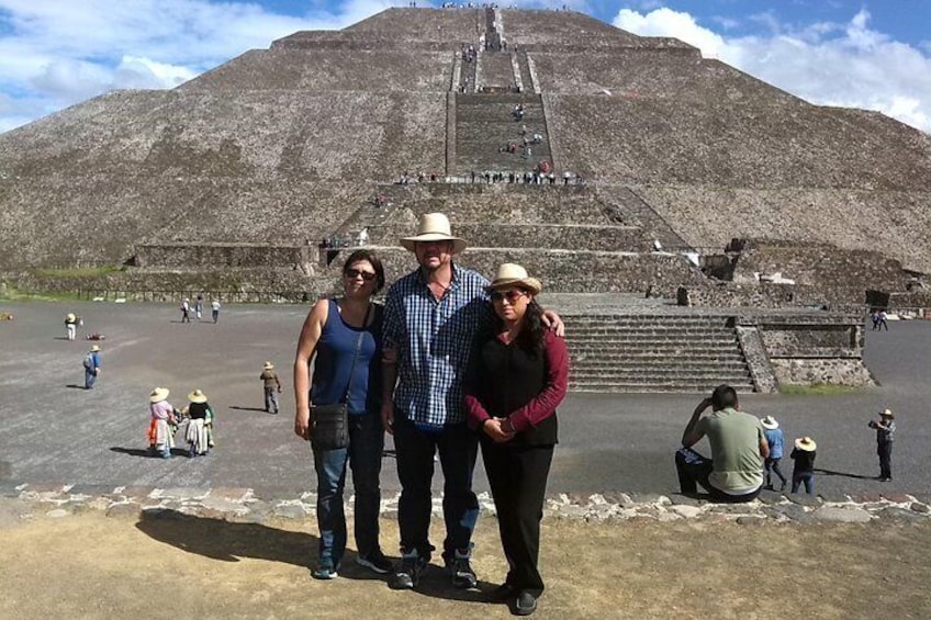 visita a las pirámides de teotihuacan