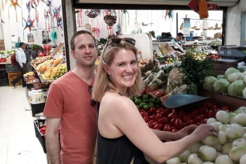 Mexican Cooking Class with Food Market Visit in Mexico City