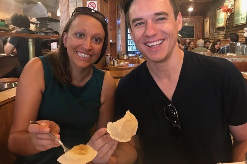 Pierogi are the perfect food for a romantic date!