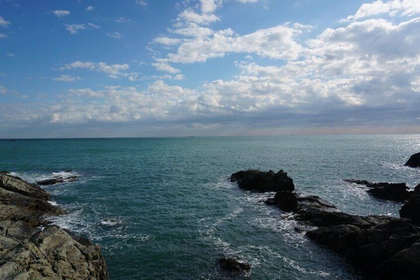 Busan Headongyonggungsa View to Sea