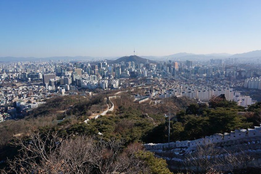 Can enjoy all of Seoul View during Trekking
