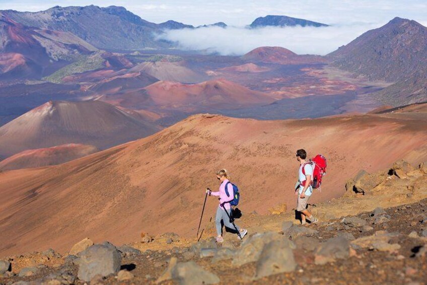 We take you to gorgeous hikes through the crater