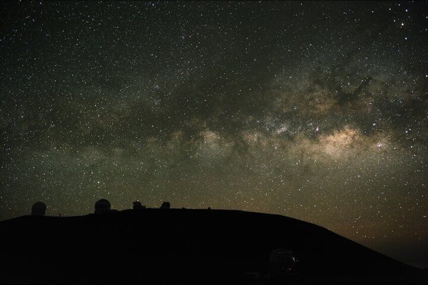 One of many spots to stargaze on Big Island!