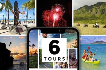 Amazing Oahu Adventure Bundle: 6 Epic Self-Guided Audio Tours