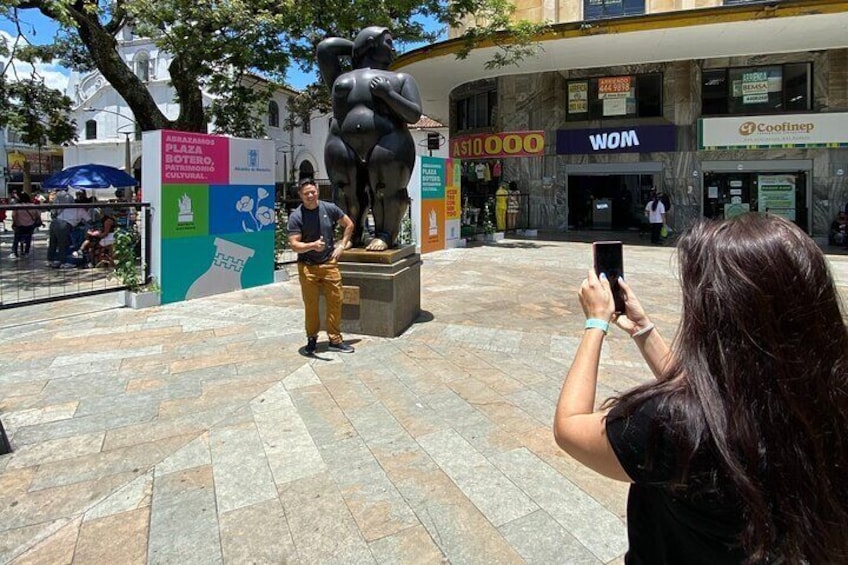 Walking tour downtown Medellín