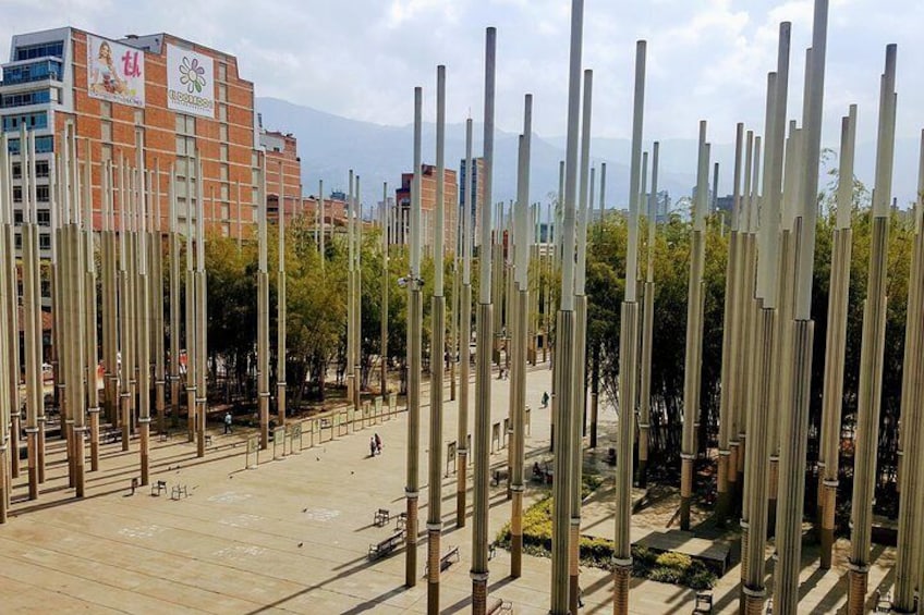 Walking tour downtown Medellín