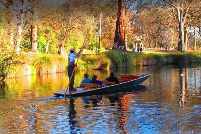 Punting on the Avon