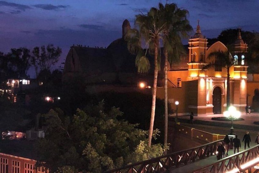 Explore the bohemian Barranco district under the stars