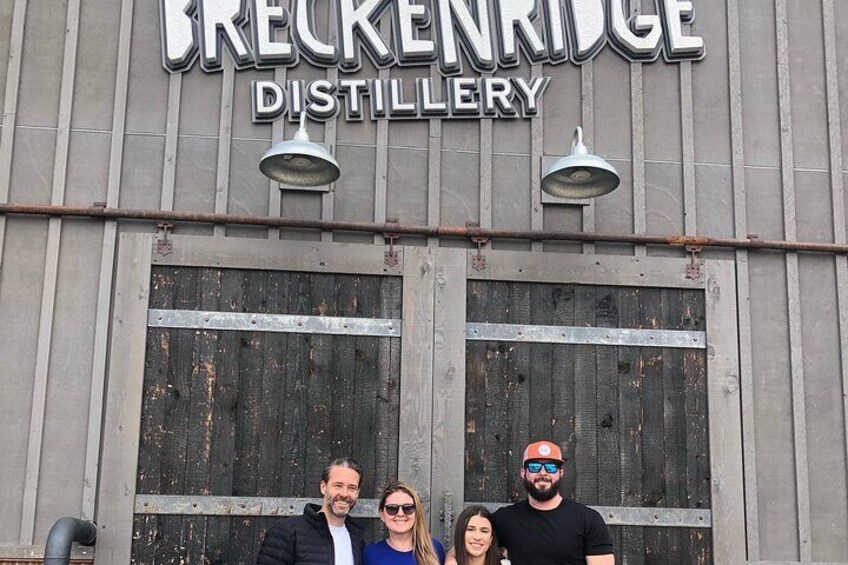 Ending up at the distillery for some world famous tastings
