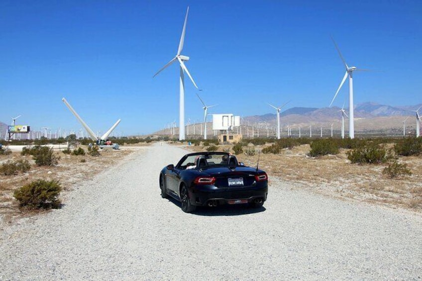 Show item 1 of 7. Palm Springs Windmill Tours self-driving tours interactive, safe & fun.
