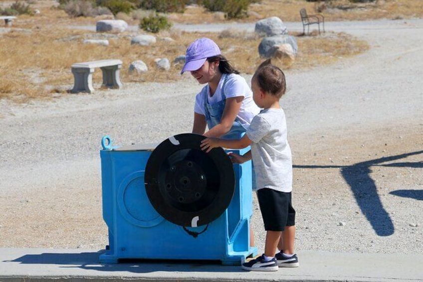 Show item 4 of 7. Kind love getting out and learning about renewable energy