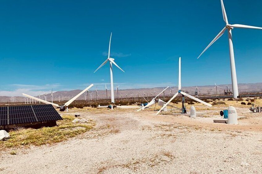 Show item 5 of 10. Palm Springs Windmill Tours self-driving tours interactive, safe & fun.