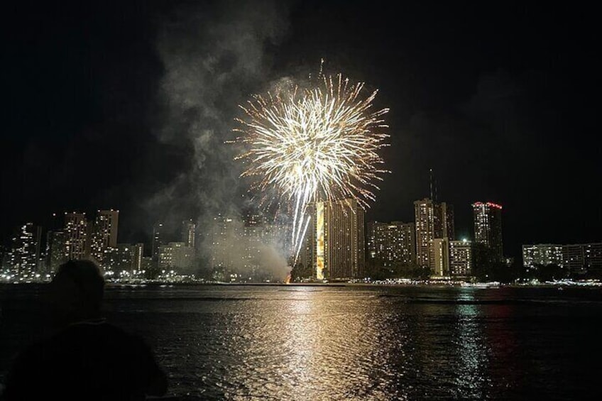 Friday Night Waikiki Fireworks Catamaran Cruise