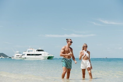 Öko-Marine-Safari-Kreuzfahrt und Schnorcheln auf Moreton Island
